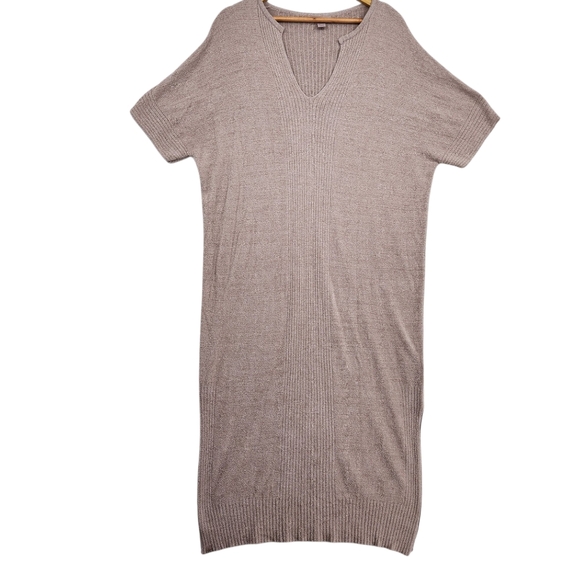 Barefoot Dreams Cozy Chic Ultra Lite Caftan Faded Rose One Size Pullover - Picture 2 of 14